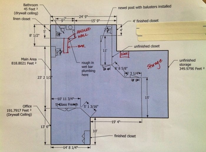 Industrial Basement Exposed Ductwork