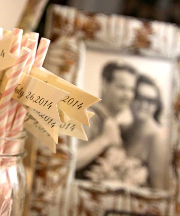 Easy Wicker Basket Makeover With Paint   Straws 600x719 