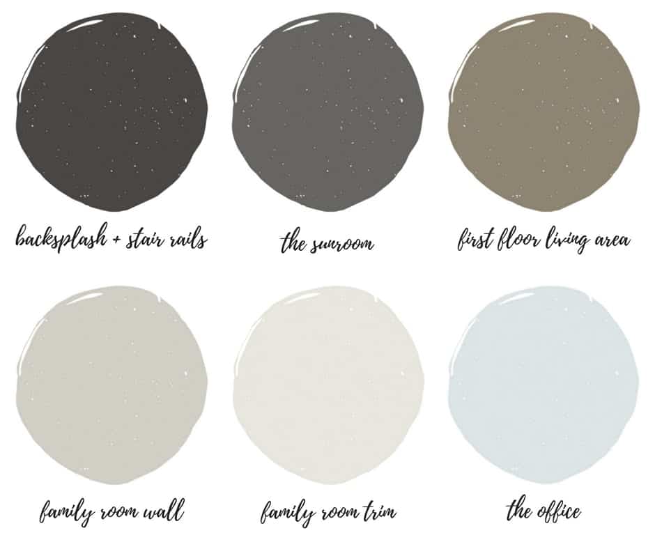My Interior Paint Colors | Snazzy Little Things