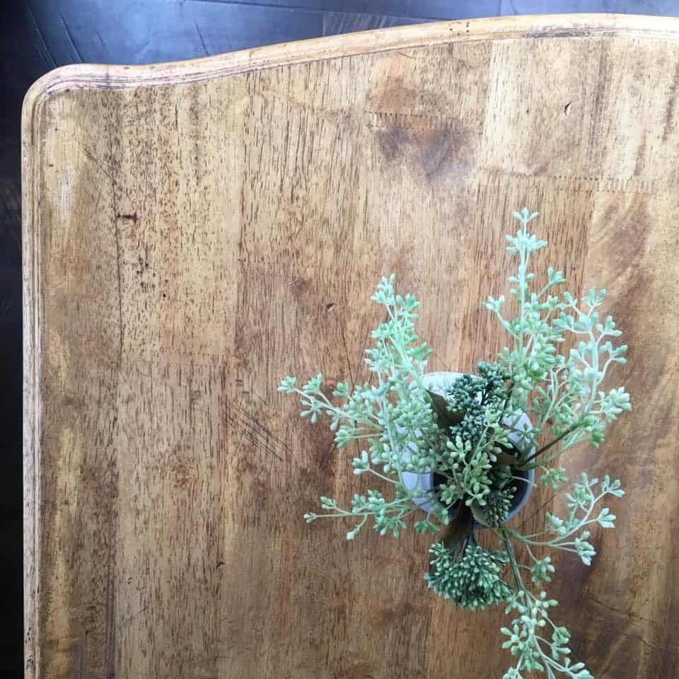 simple wood stain technique for crafts plus beginner wood working project  for Thanksgiving decor - Salvaged Living