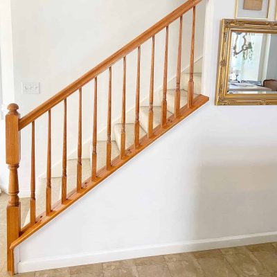 How to Paint Stair Railings