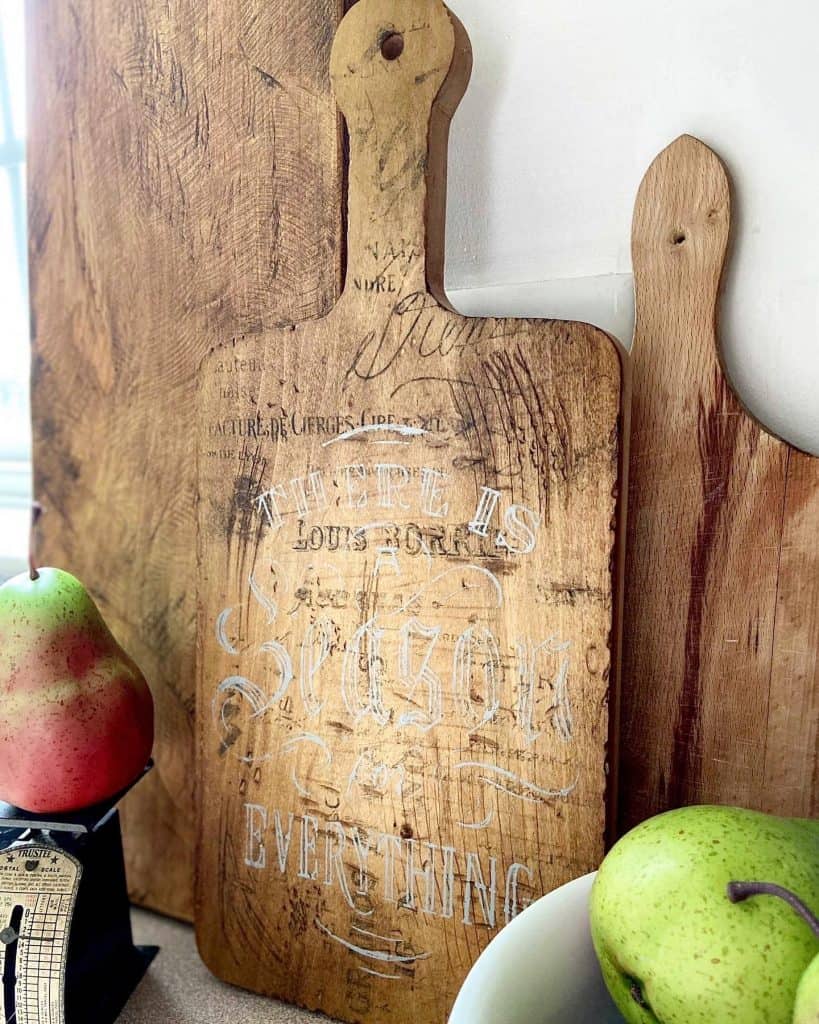 Her Kitchen Wood Cutting Board