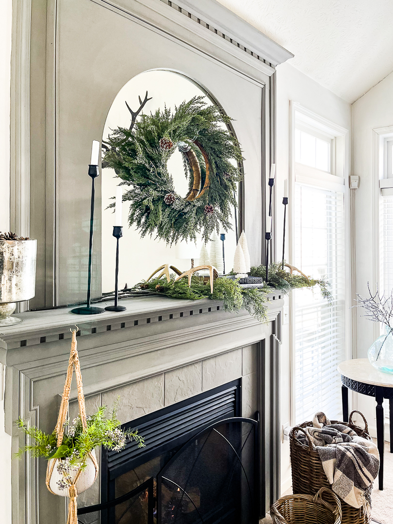 Mantel Makeover: Add an Arch!